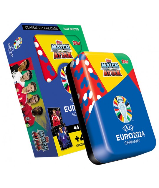 Topps Match Attax UEFA EURO 2024 Mega Tin 1 HOT SHOTS